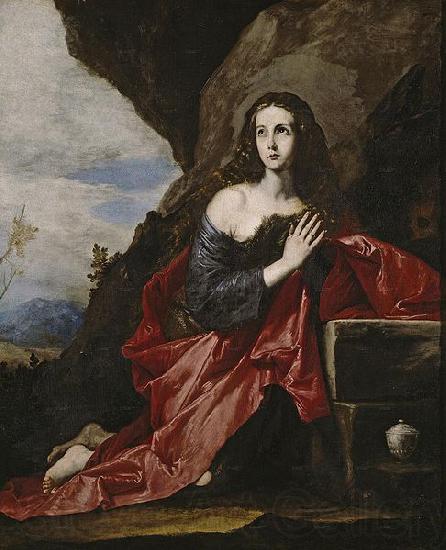 Jose de Ribera Die Bubende Hl. Maria Magdalena als Thais, Fragment Spain oil painting art